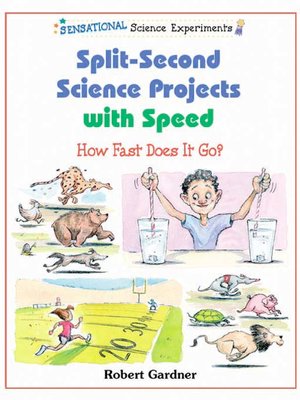 cover image of Split-Second Science Projects with Speed